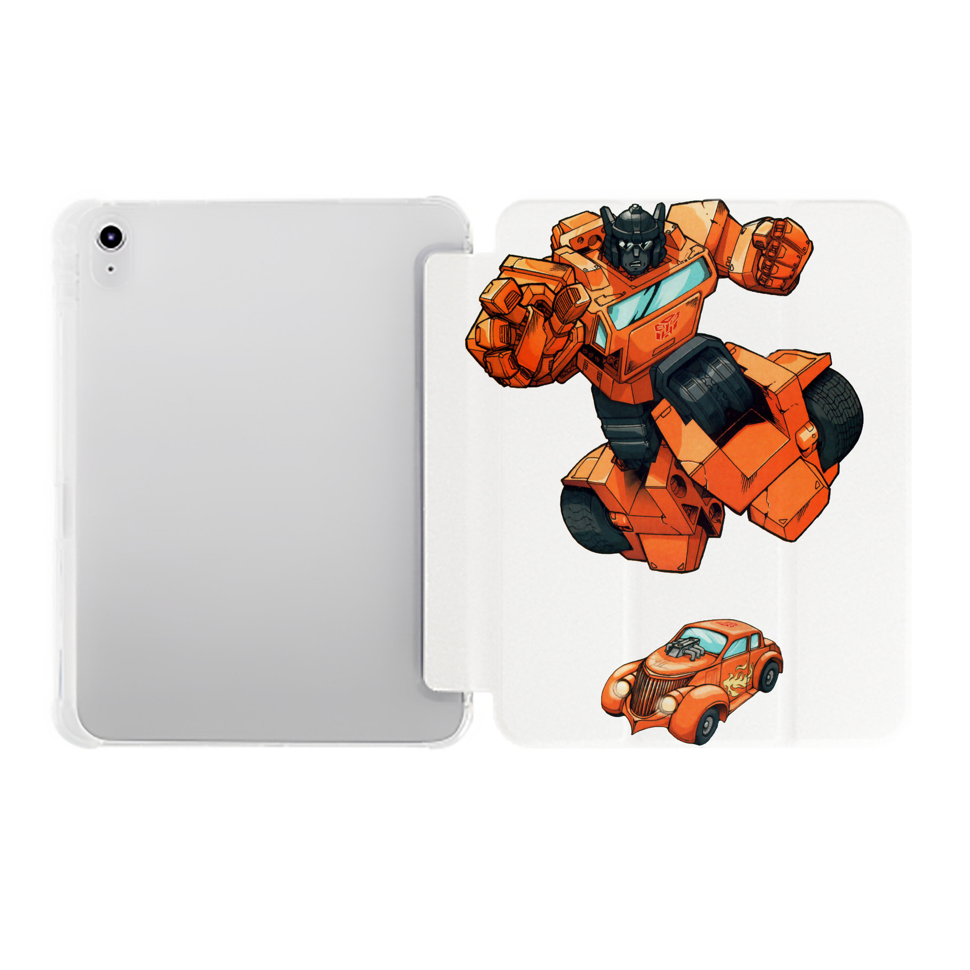 （画像用）  IPad ケース ペン収納付き 三つ折りスタンド PUレザー×シリコン 対応機種9.5/10.5/10.9インチ
